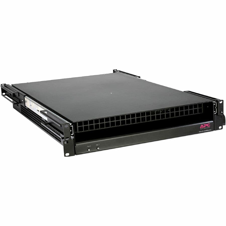 APC AIR DISTRIBUTION 2U 115V 60HZ rack-mounted air distribution unit for enclosure cooling