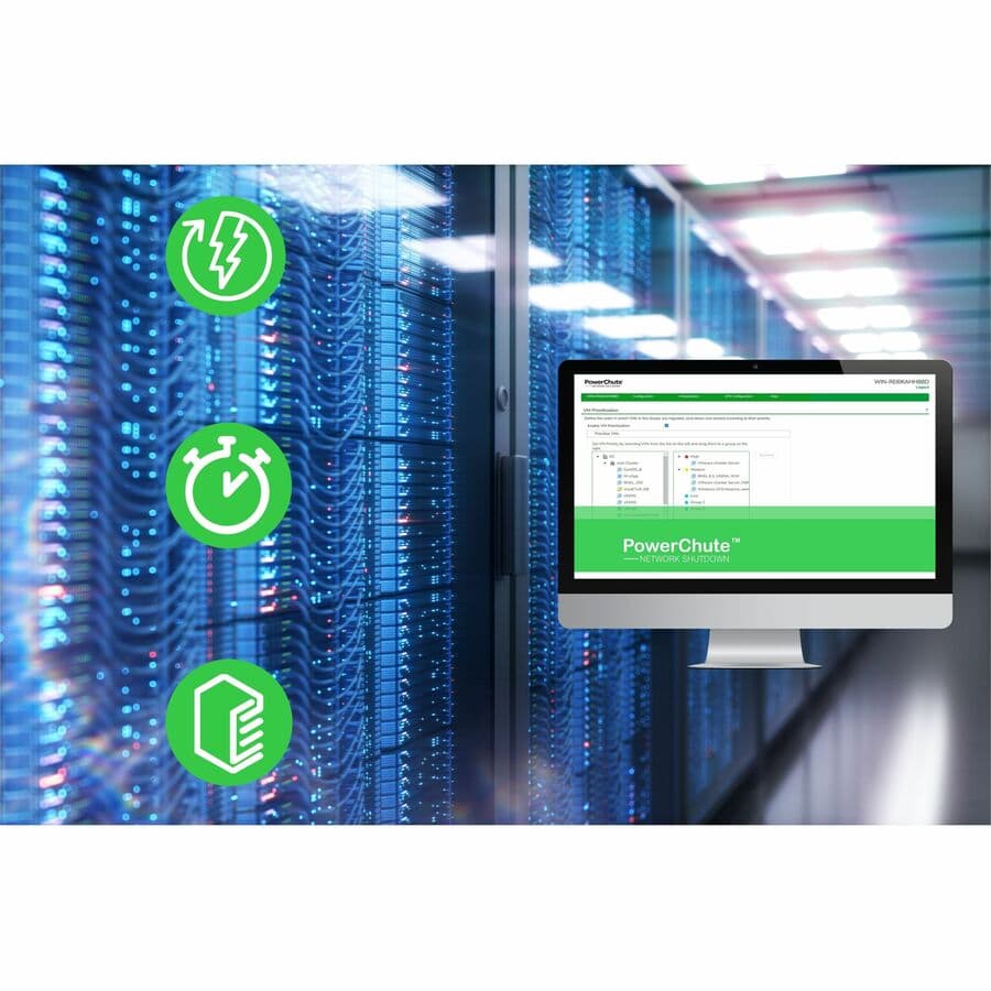 PowerChute Network Shutdown License for Virtualization and HCI, 1-Year by Schneider Electric