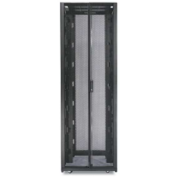 APC SCHNEIDER ELECTRIC RACK AND ACC NETSHELTER SX 48U 750MMX1070MMD ENCL SIDES BLK CUST PAYS FRT view 4