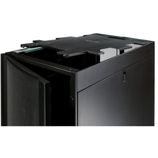 NETSHELTER SX 600MM WIDE X 1070MM DEEP STANDARD ROOF BLACK view 4