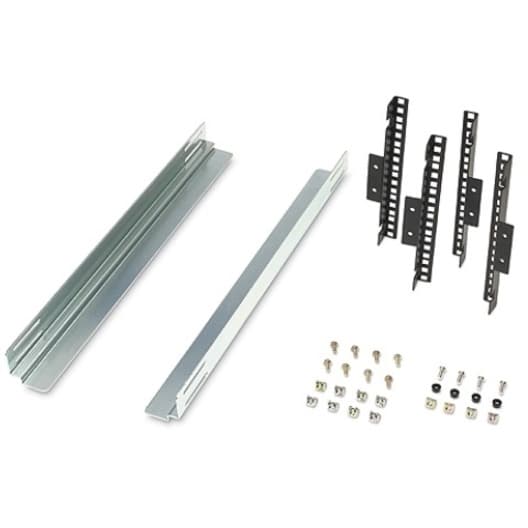 APC AR8006A black 600mm support rails for NetShelter SX enclosure rack mounting
