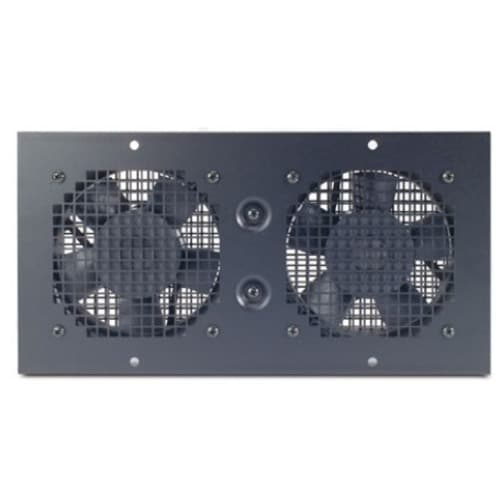 APC NetShelter WX fan tray in black for 120 VAC rack enclosure cooling