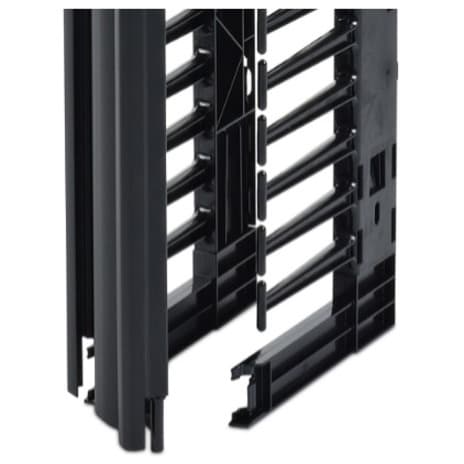 APC AR8728 one-sided vertical cable manager for 2- and 4-post racks, 96 in x 6 in