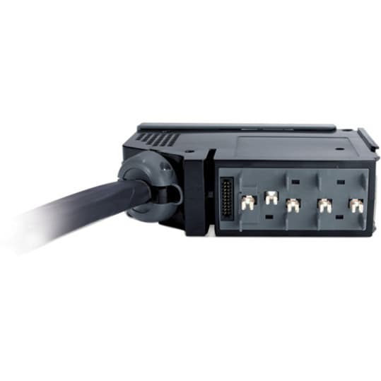 APC power distribution module with 3 IEC 309 outlets, 32 A rating, and 480 cm cord