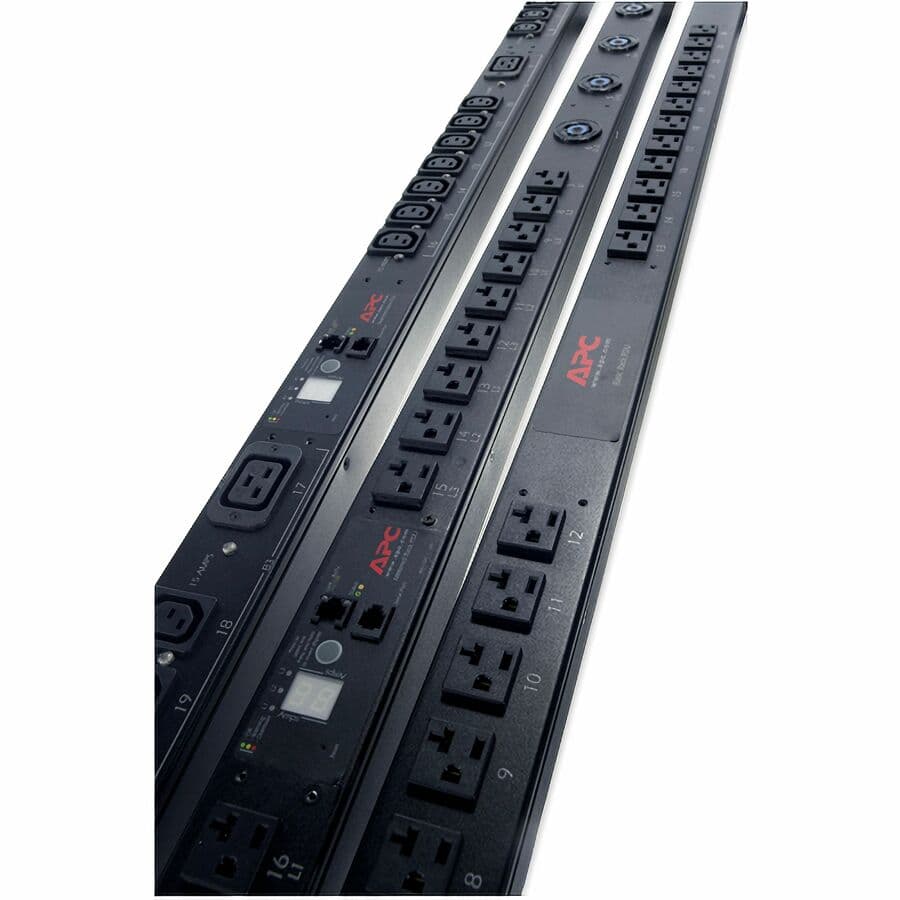 RACK PDU,SWITCHED,ZEROU,12.5KW,208V,(21)C13&(3)C19;3 CORD view 5