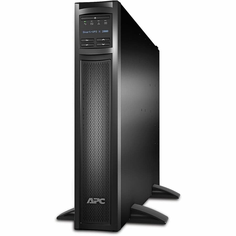APC Smart-UPS X 2000VA rack/tower UPS with LCD display and 2U convertible chassis