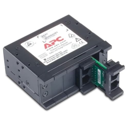 APC PRM4 1U rack mount 4-channel chassis for replaceable data line surge protection