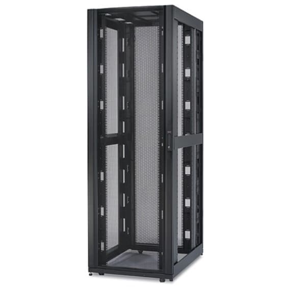 APC SCHNEIDER ELECTRIC RACK AND ACC NETSHELTER SX 48U 750MMX1070MMD ENCL SIDES BLK CUST PAYS FRT view 5