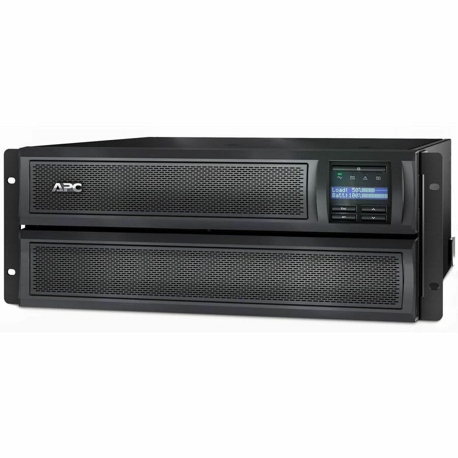 APC Smart-UPS X SMX2KRMLVNCUS 2,000 VA rack/tower UPS with LCD and network card