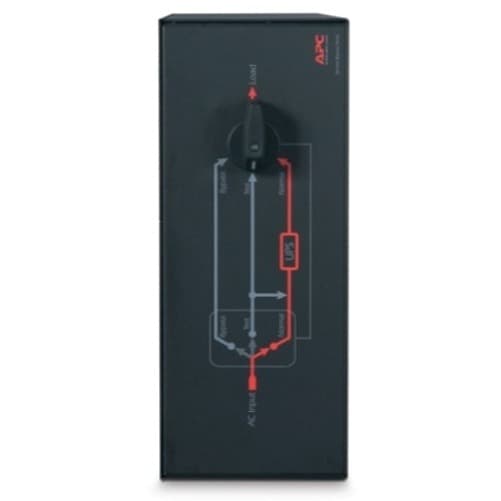 APC SBP10KRMI4U 4U service bypass panel with hardwire input and IEC-320 C13 and C19 outlets