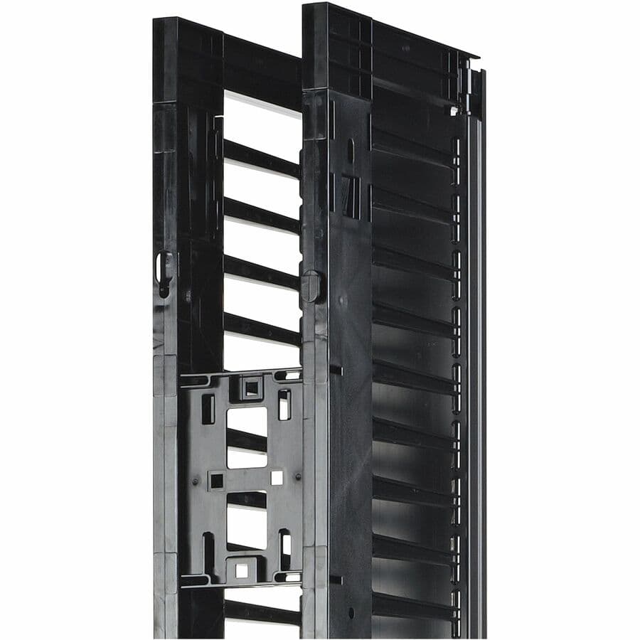 APC AR8715 vertical cable manager for 2- and 4-post racks, 84 in x 6 in, single-sided with door