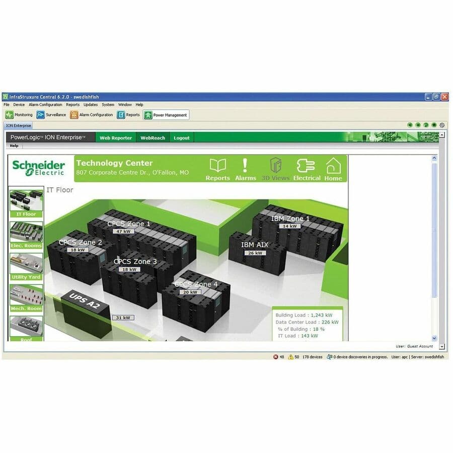 InfraStruXure Central 3.0 view 7
