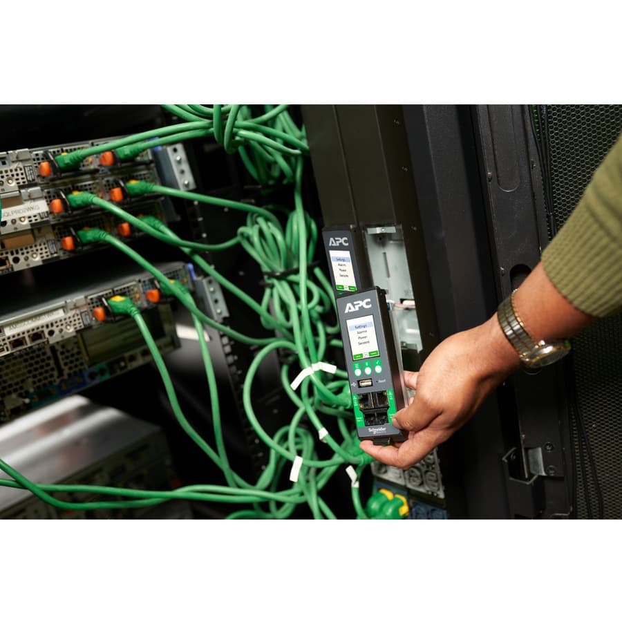 APC NETSHELTER RACK PDU ADVANCED, SWITCHED METERED OUTLET, 11.5KW, 3PH, 415V, 20 view 14