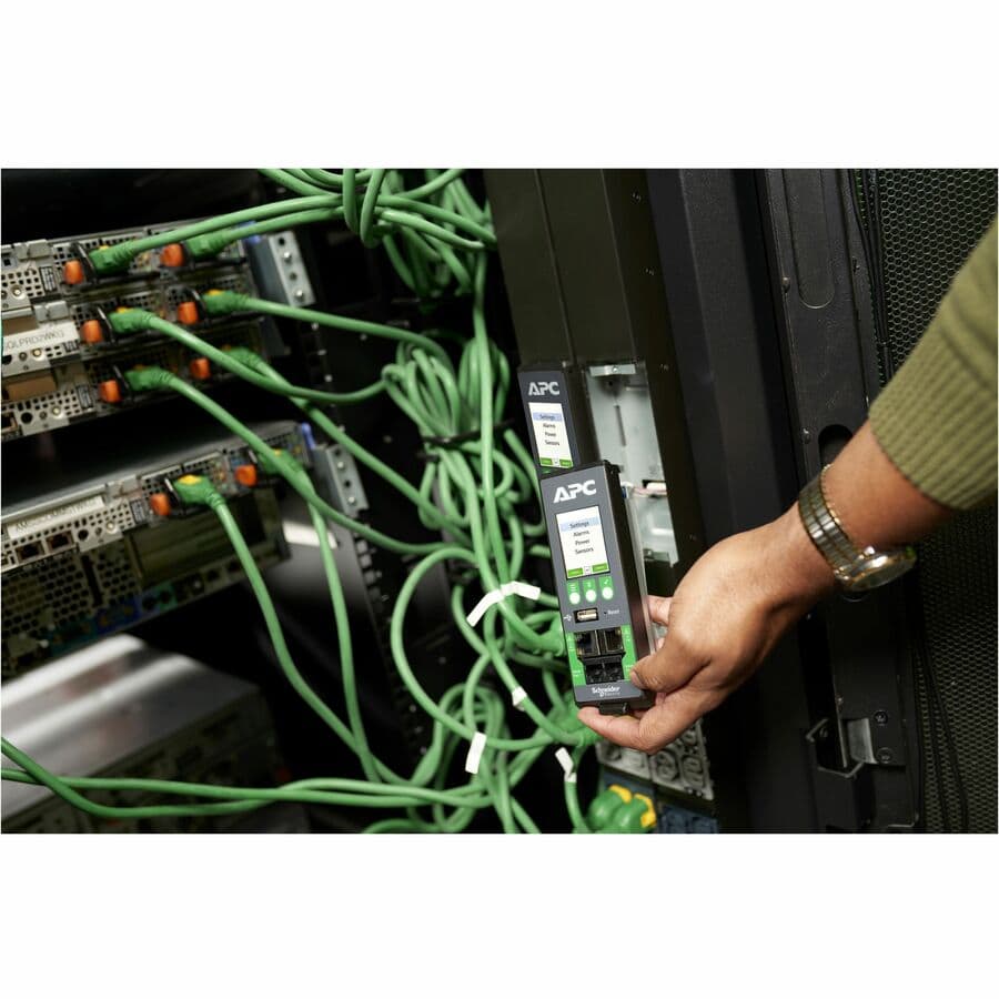 APC NETSHELTER RACK PDU ADVANCED, METERED OUTLET, 17.3KW, 3PH, 415V, 30A, 530P6, view 17