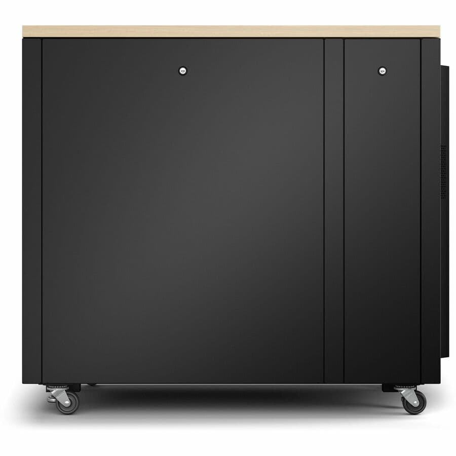 APC NetShelter Soundproof 17U maple server rack enclosure for quiet equipment deployment