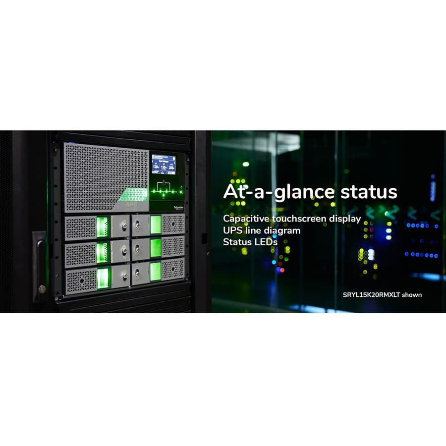 APC Smart-UPS Modular Ultra 15 kW rackmount online UPS for 208/240 V critical power protection