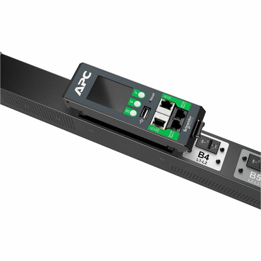 APC NETSHELTER RACK PDU ADVANCED, SWITCHED, 17.3KW, 3PH, 415V, 30A, 530P6, 48 OU view 17