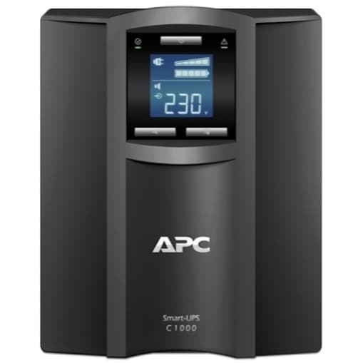 APC SMART-UPS C 1000VA LCD 230V desktop UPS front view