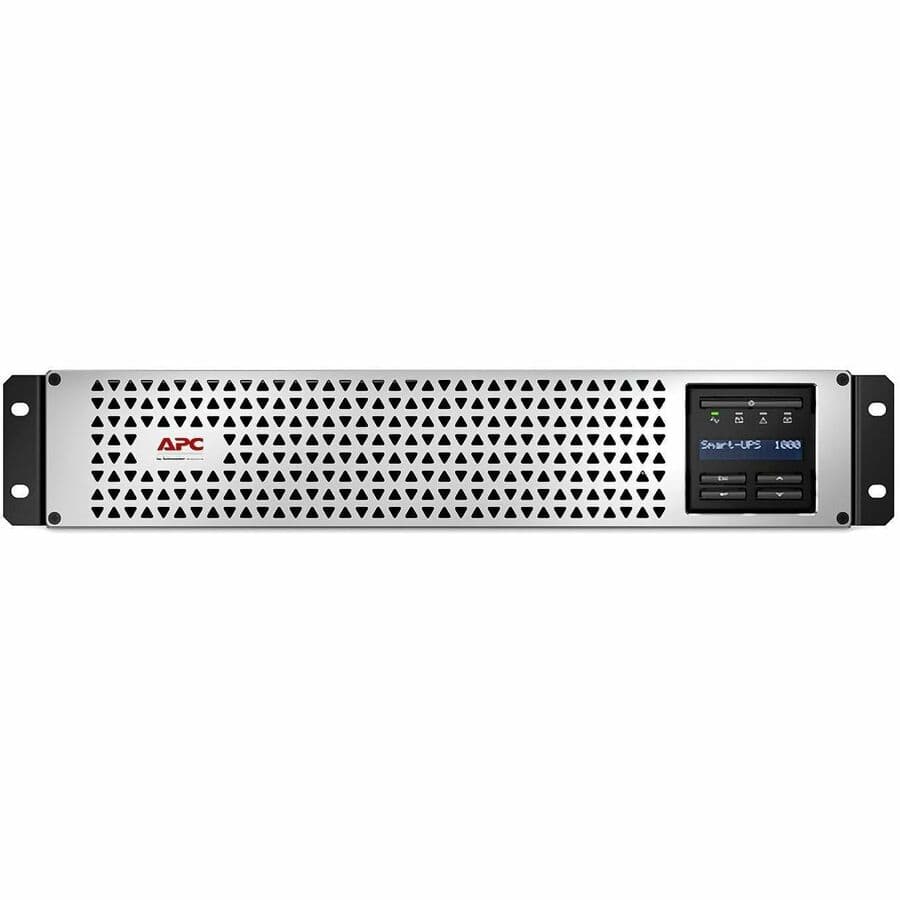 APC Smart-UPS Lithium 1000 VA short-depth rack UPS with SmartConnect and network management for 120 V deployments