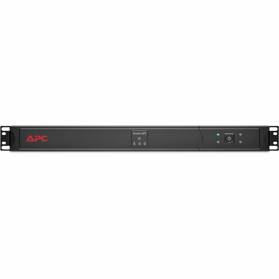 APC Smart-UPS SC 500VA 120V 1U rackmount UPS with USB and 4 NEMA 5-15R outlets