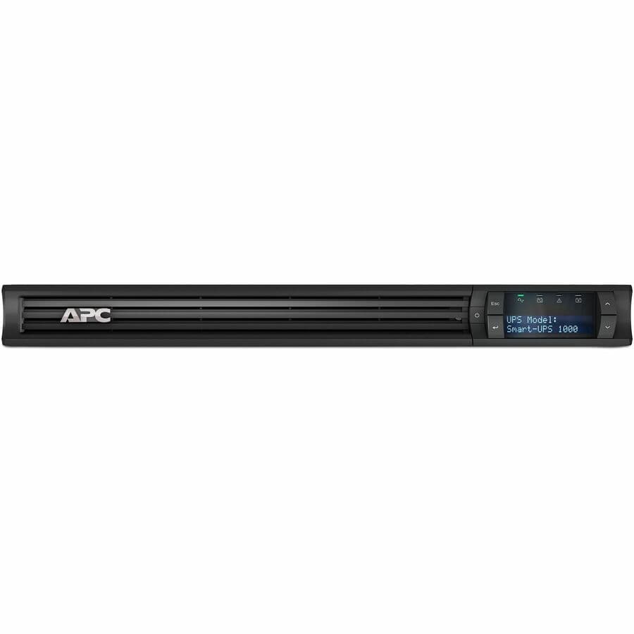 APC Smart-UPS 750 VA LCD 120 V 1U rackmount UPS with front LCD and NEMA 5-15R outlets