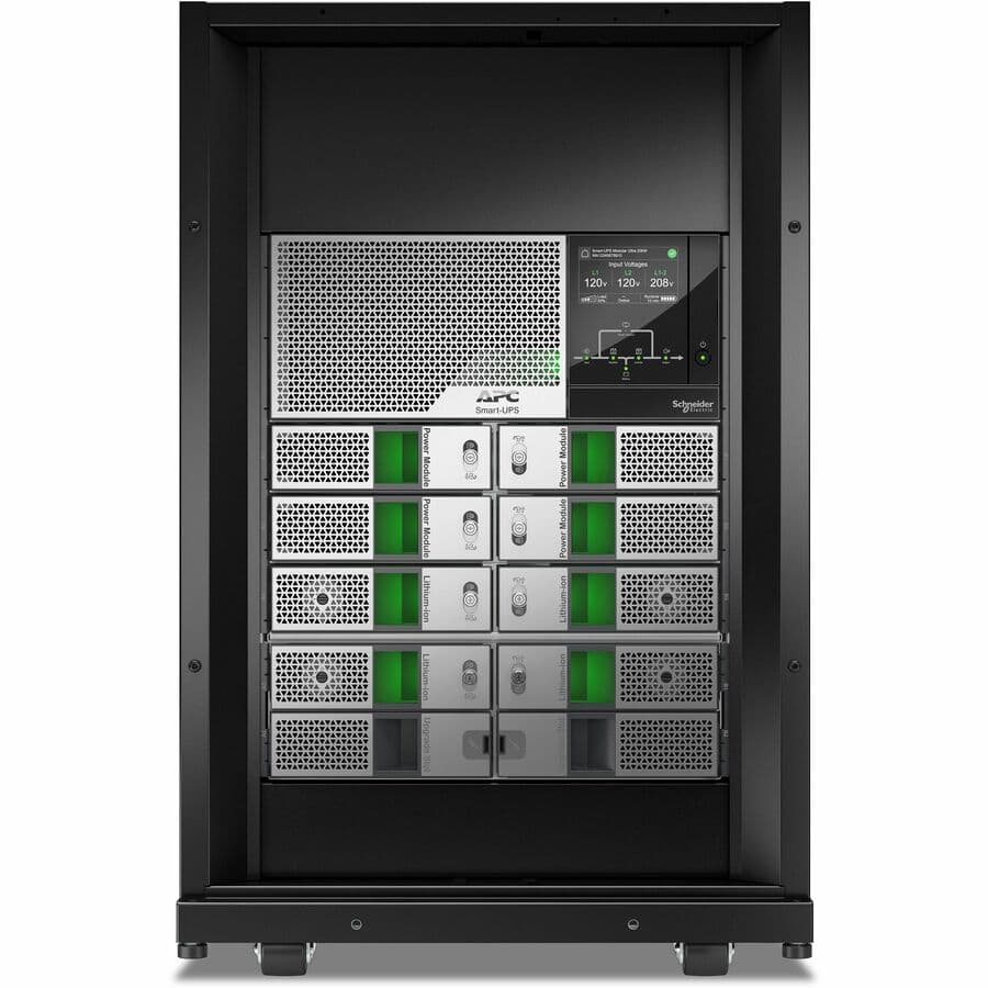 APC Smart-UPS Modular Ultra 20 kW tower online UPS for 208/240 V redundant power protection