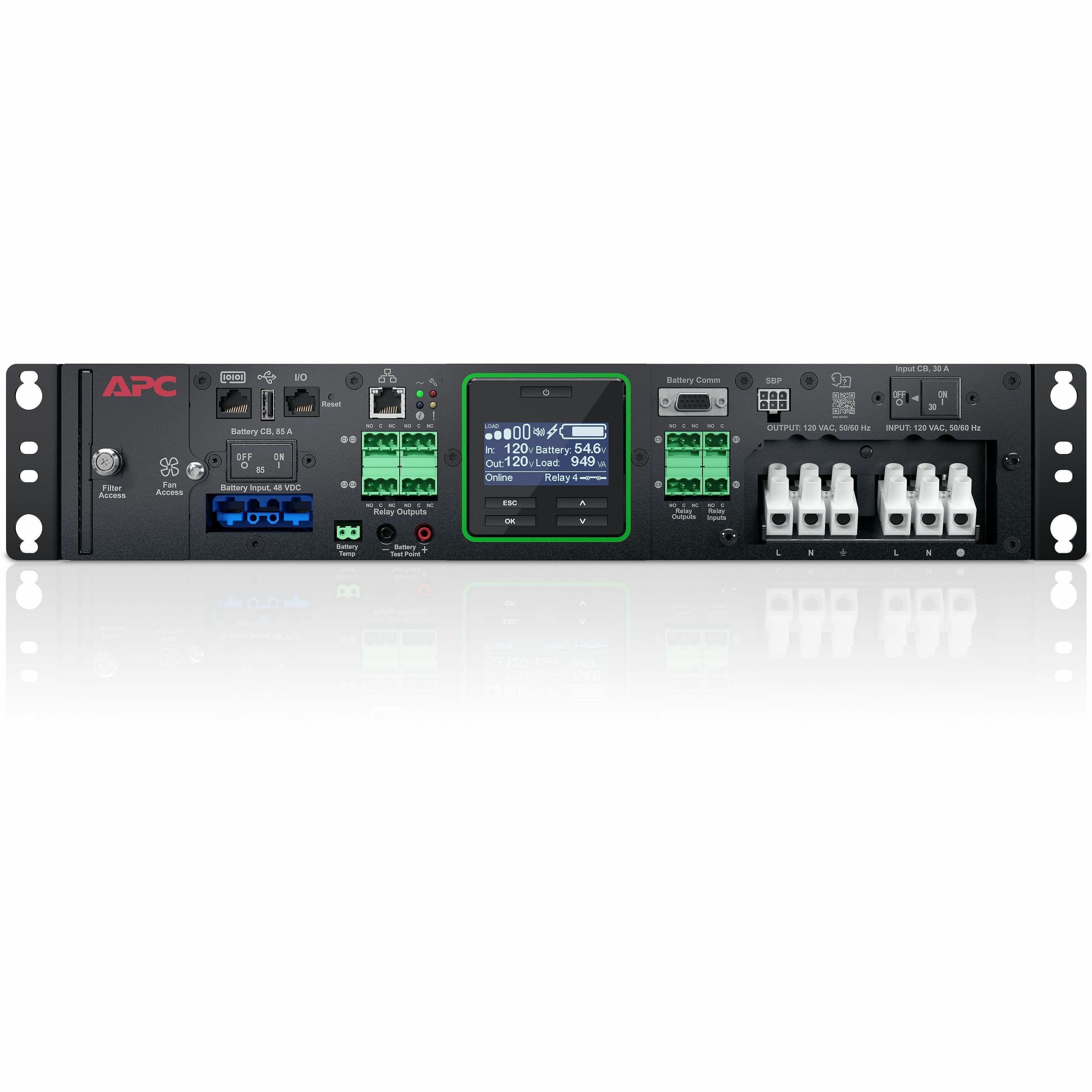 APC Smart-UPS Industrial 1,300 VA 1,300 W rack-mount UPS with conformal coating