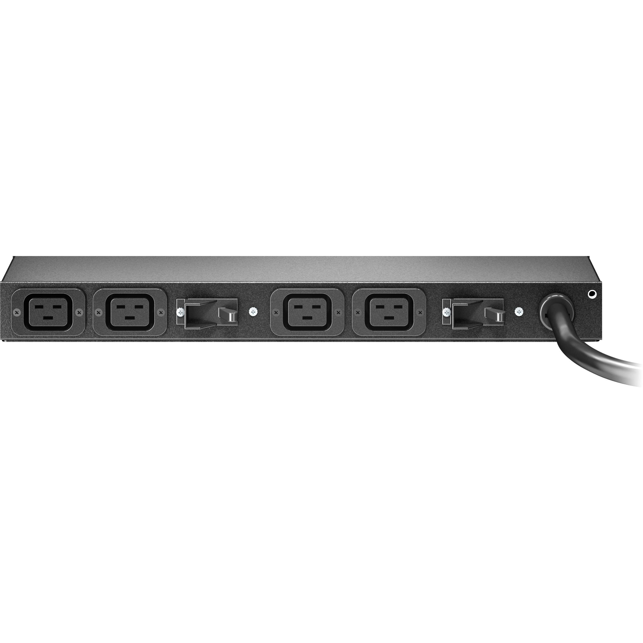 RACK PDU, BASIC, 0U/1U, 220-240V, 32A, (4) C19, EMEA/ASIA view 2