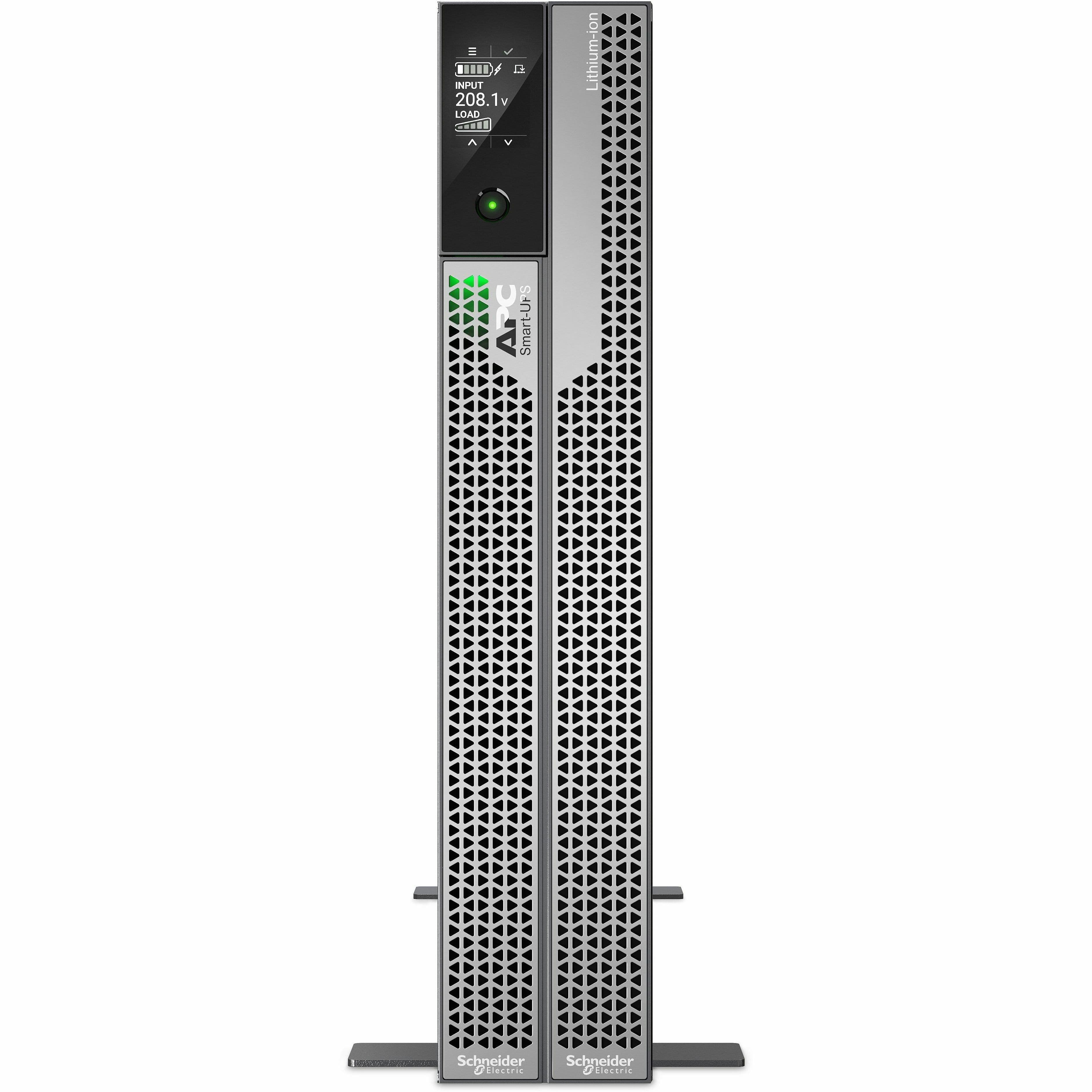 APC SMART-UPS ULTRA ON-LINE LITHIUM ION, 5KVA/5KW, 2U RACK/TOWER, 208V, HW view 2