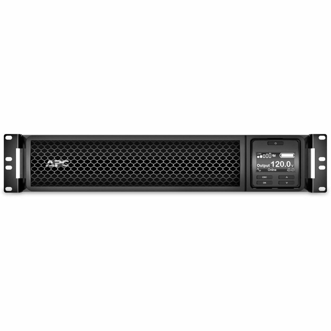 APC SMART-UPS SRT 1500VA LCD RM 120V TAA-COMPLIANT view 2