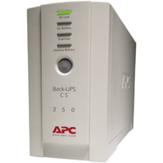 APC BK350EI 350 VA external desktop UPS with 4 output connectors