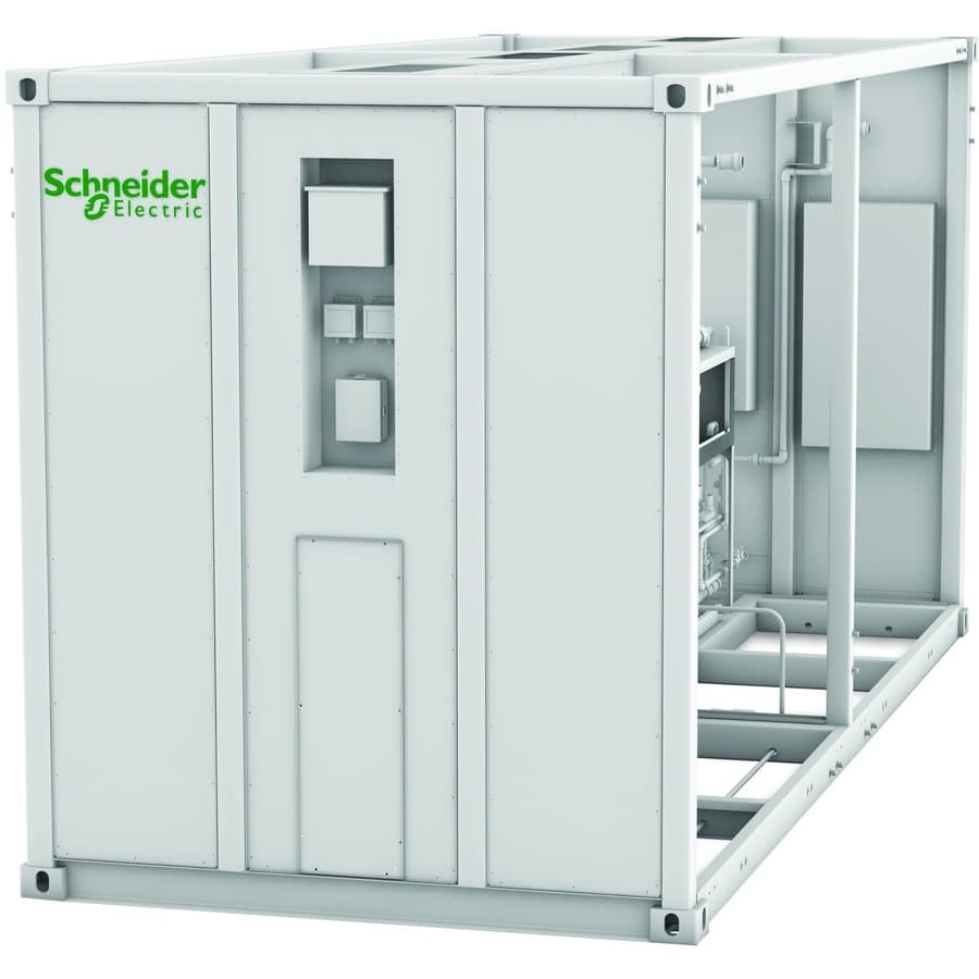 APC SCHNEIDER ELECT IT DIRECT SHIP ECOBREEZE FRAME 20FT 6M 480/3/60 VAC 2 MODULES INSTALLED view 2