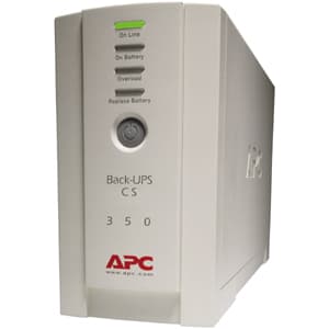 APC BK350EI 350 VA external desktop UPS with 4 output connectors