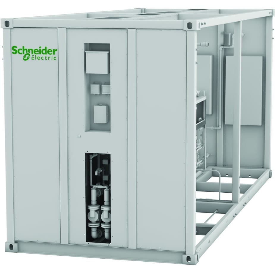 APC SCHNEIDER ELECT IT DIRECT SHIP ECOBREEZE FRAME 20FT 6M 480/3/60 VAC 4 MODULES INSTALLED view 3