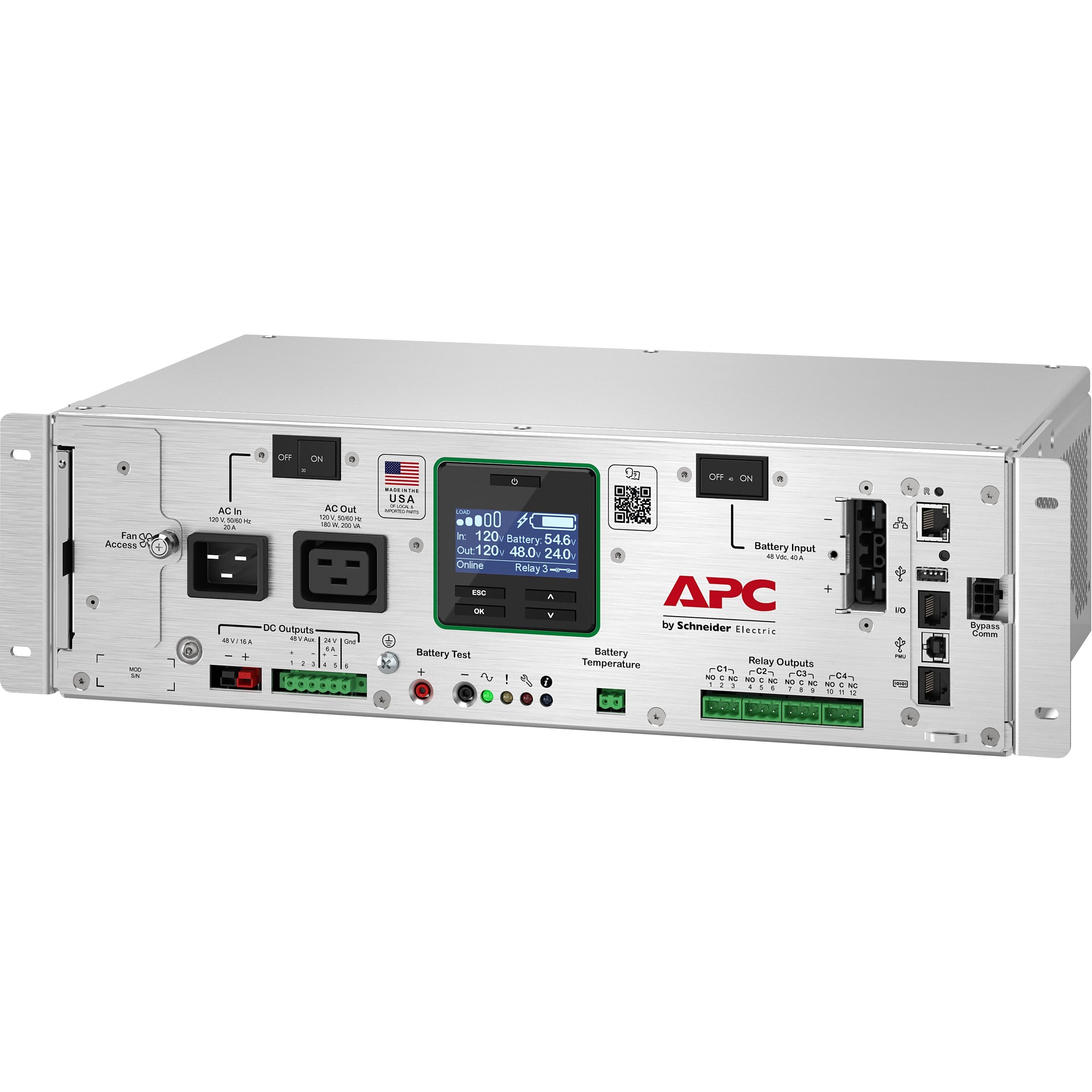 APC secure UPS power management unit, 1,900 W, 115/120 VAC desktop UPS
