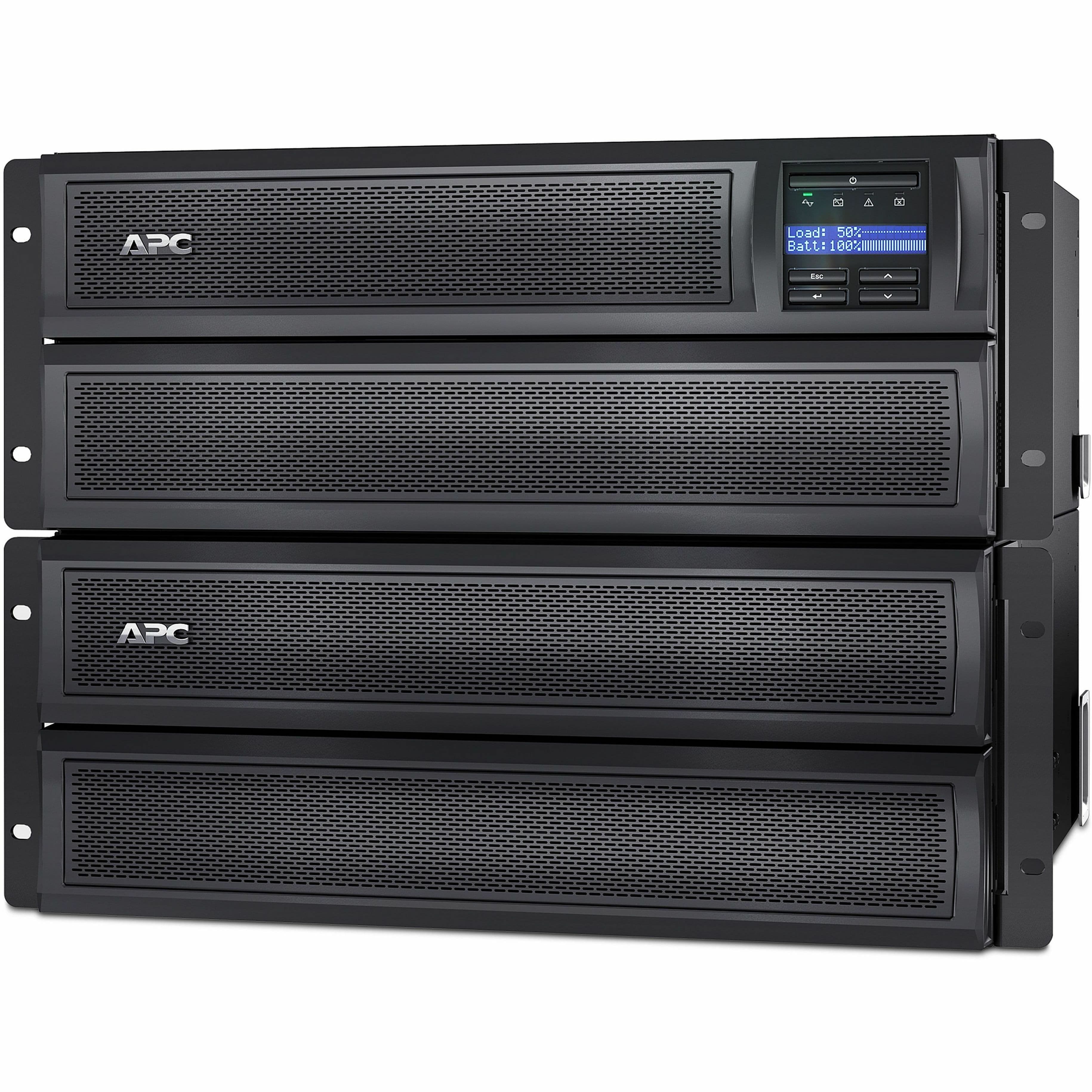 APC Smart-UPS X 2000VA short-depth tower/rack convertible UPS with LCD and network card