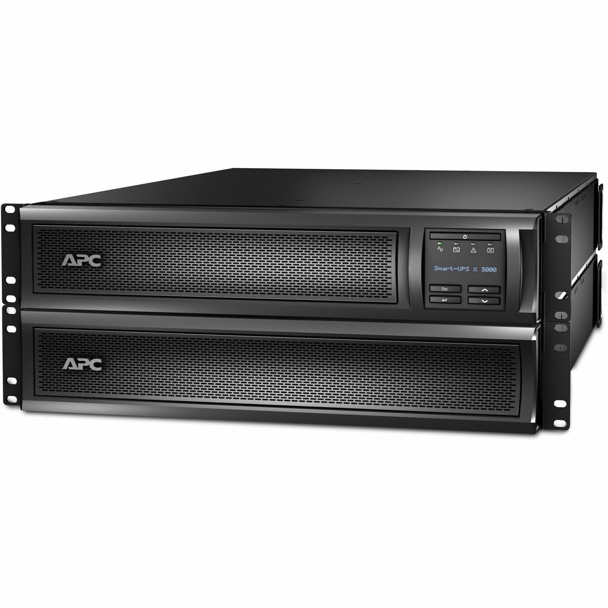 APC Smart-UPS X 3000VA rack tower LCD UPS for 100-127V TAA deployments