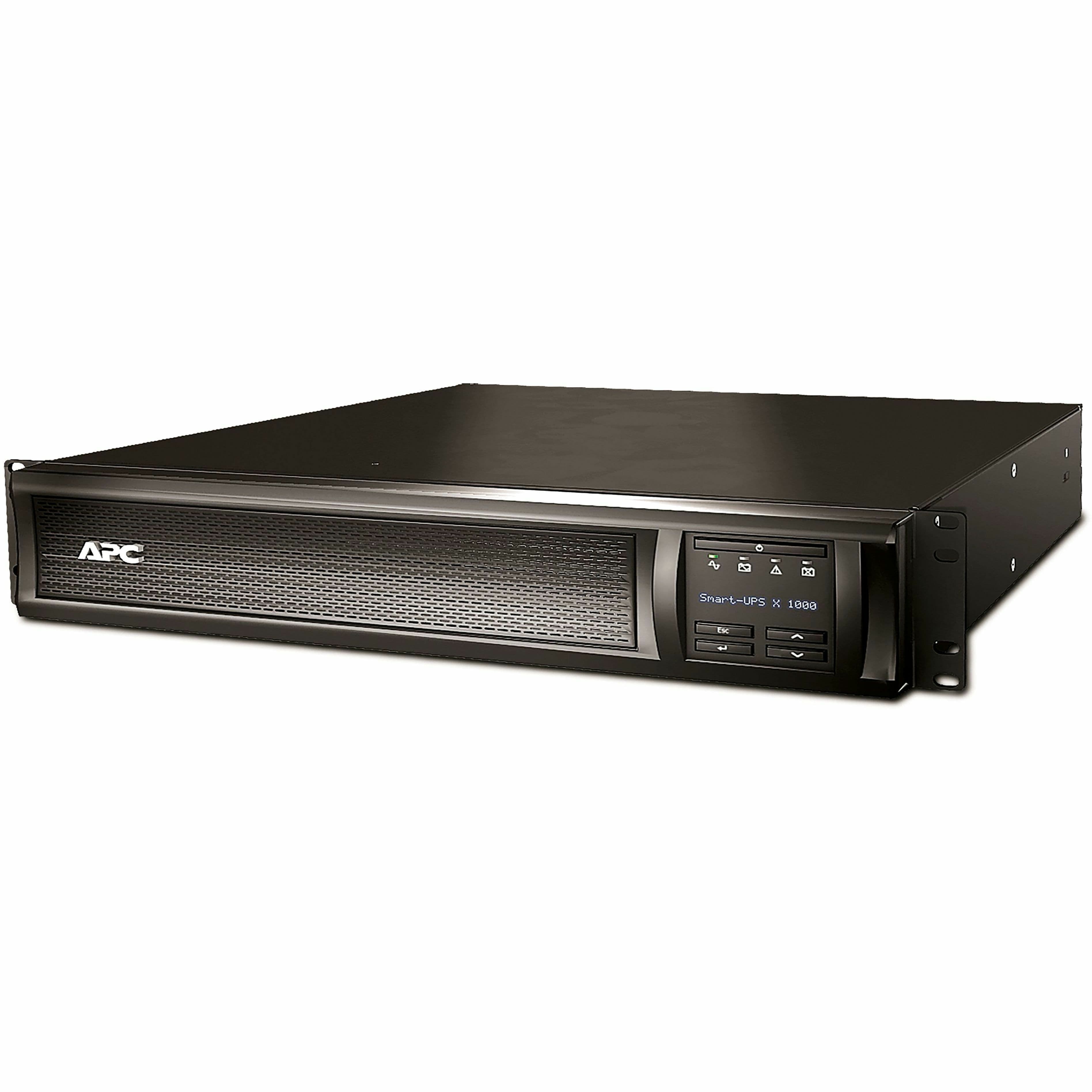 APC Smart-UPS 1000VA NMC 2U tower rack convertible UPS with 8 NEMA 5-15R outlets