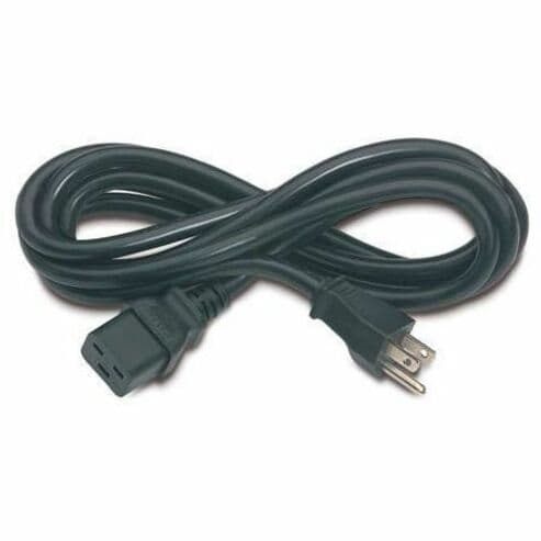 Power Cable - Iec 320 En 60320 C19 (F) - Nema 5-15 (M) - 8 Ft