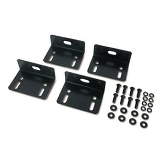APC AR8112BLK Bolt Down Bracket Kit, Black | Rack Mount, Security
