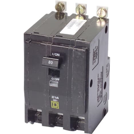 APC PD3P80ABBSD 3-Pole 80 A Bolt-On Breaker | Power Distribution