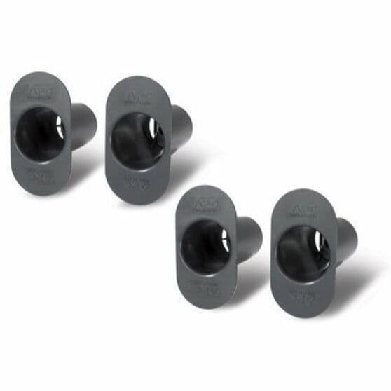 APC AR8444 Vertical Fiber Organizer Spools, 4-Pack | Rack Cable