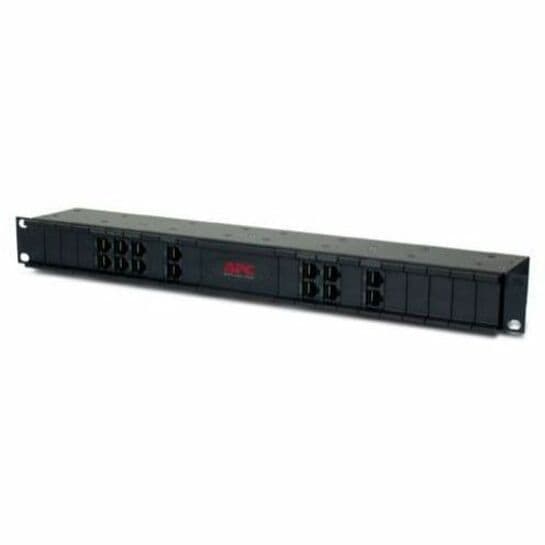 APC PRM24 1U rack mount chassis with 24 channels for organized power distribution
