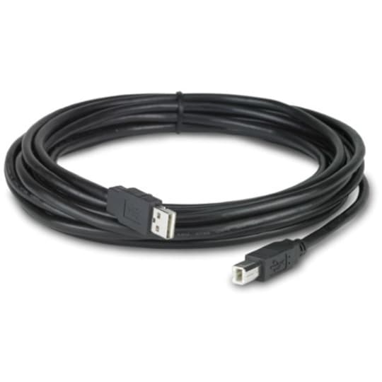 APC NetBotz USB latching cable, LSZH, 5 m, USB 2.0 Type A to Type B