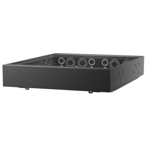 APC AR7215 top mount conduit access adapter for NetShelter AV enclosure in black finish