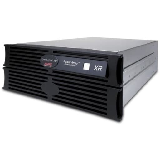 APC Symmetra RM XR frame with 2 SYBT2 battery modules, scalable to 4, 220-240 V rack mount