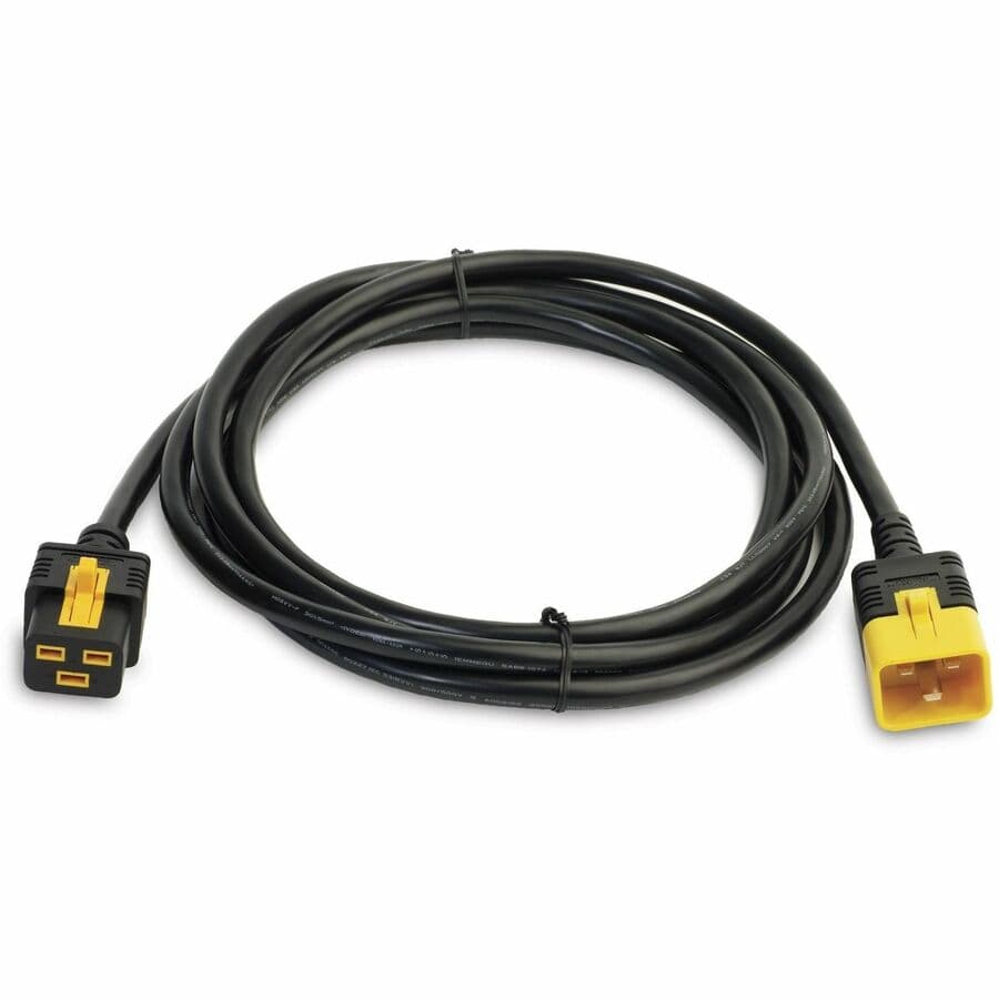 APC AP8760 Locking C19 to C20 Power Cord 3 m | Enterprise Rack