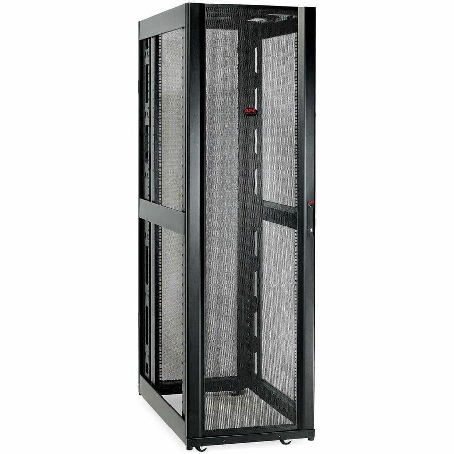 Netshelter Sx 42u 600mm Wide X 1200mm Deep Enclosure Without Sides Black