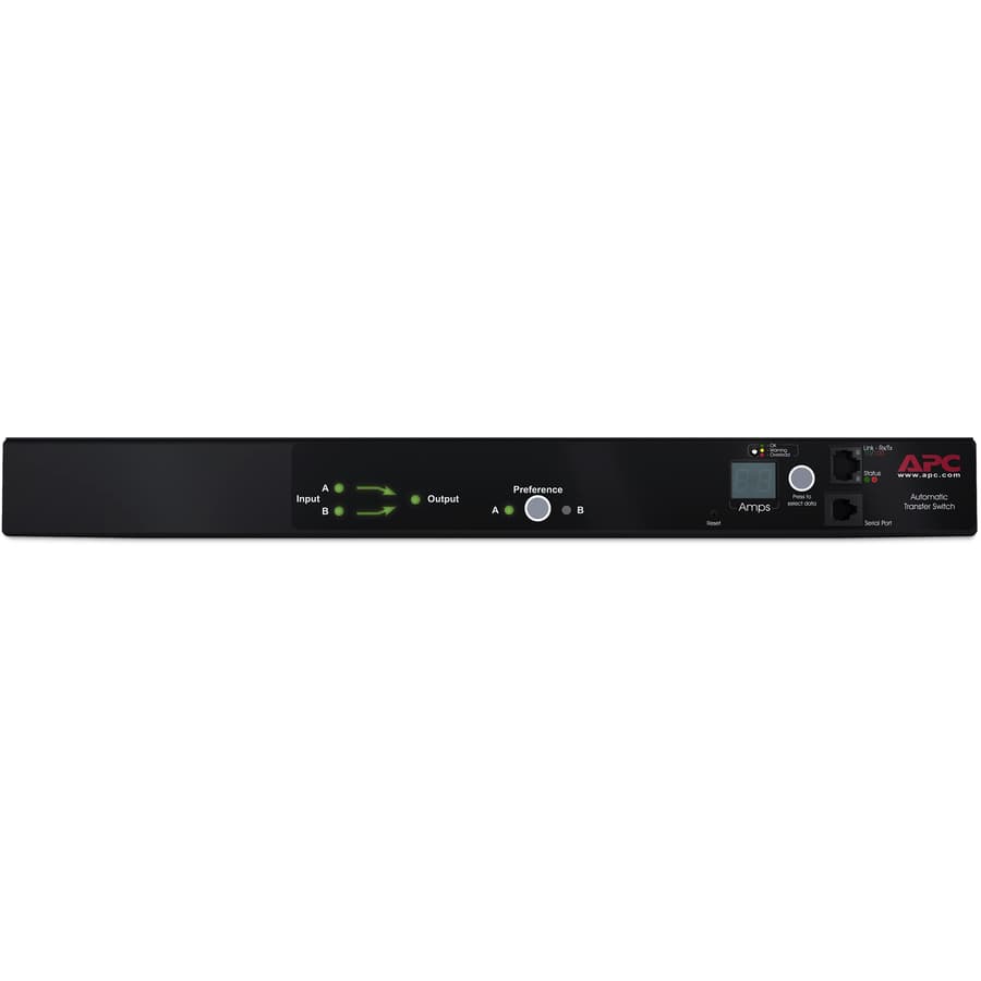APC AP7722A ATS 16A 230V Rack-Mount PDU | IEC 309, 24 Mon
