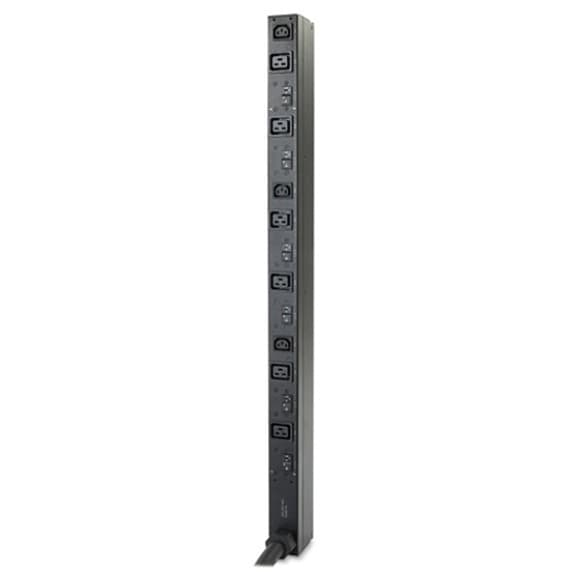 Apc Schneider Elect It Direct Ship Rack PDU Basic Zero U 14.4kw 208 V 6 C19 3 C13 High Temp